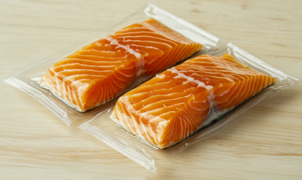 cooked salmon storage