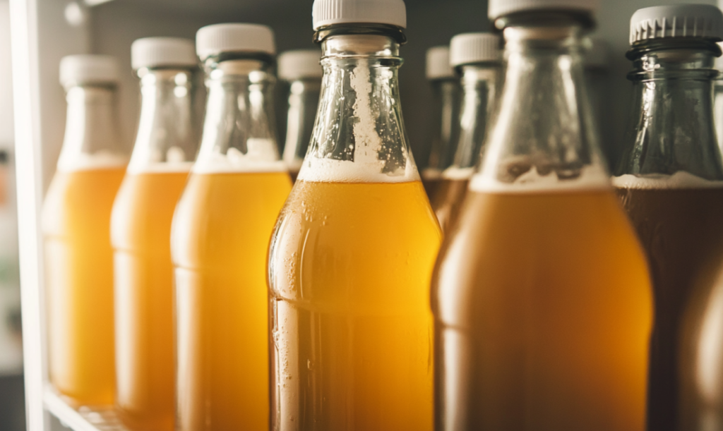 kombucha storage