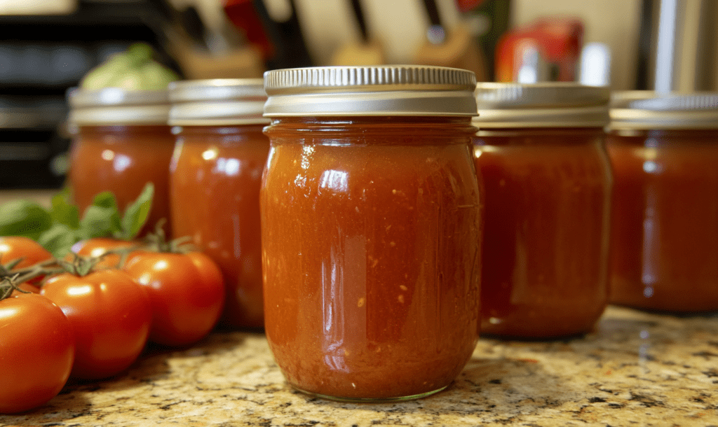 homemade tomato sauce